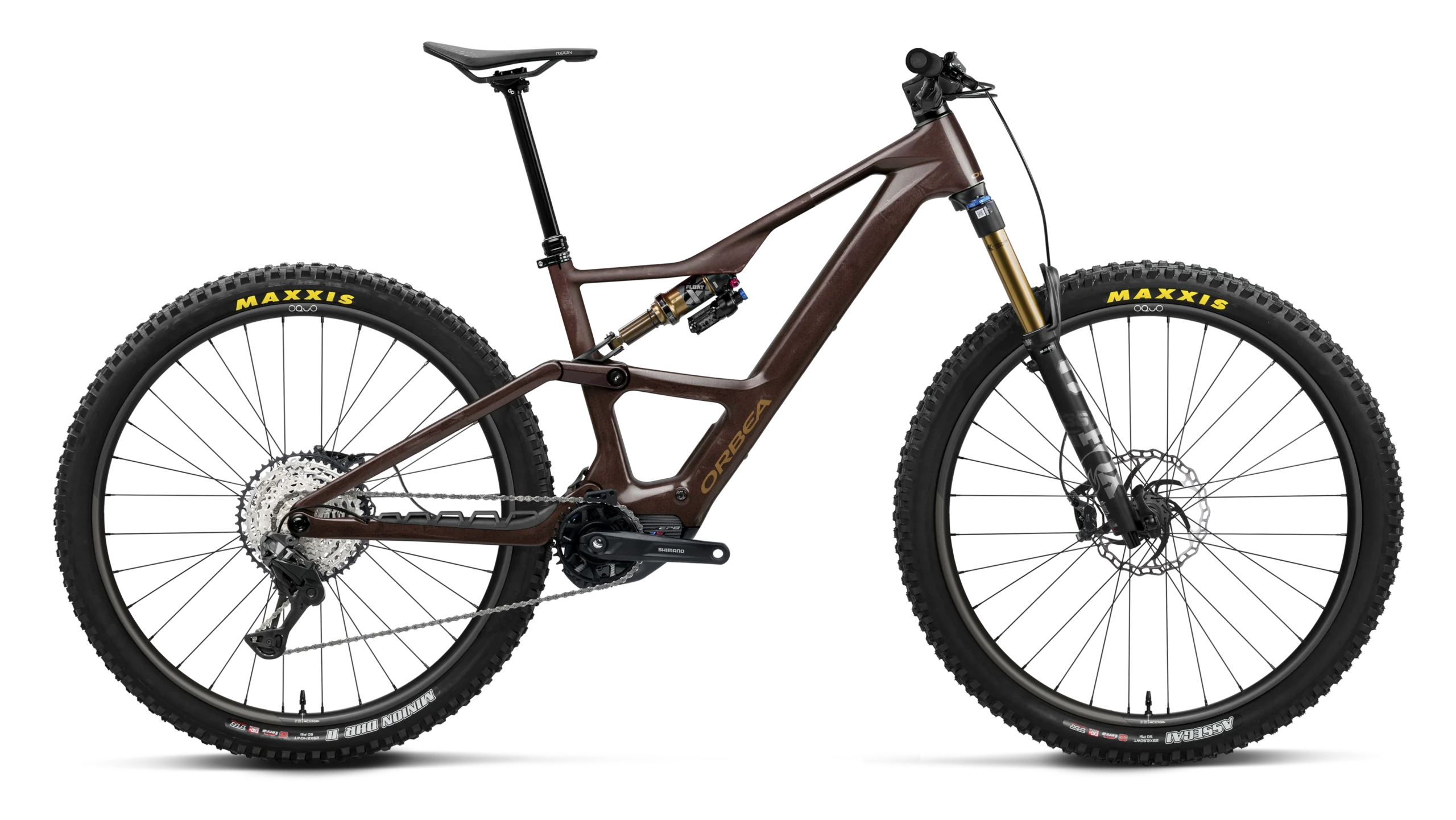Orbea Rise LT M10 630Wh 2025 - Cosmic Carbon View
