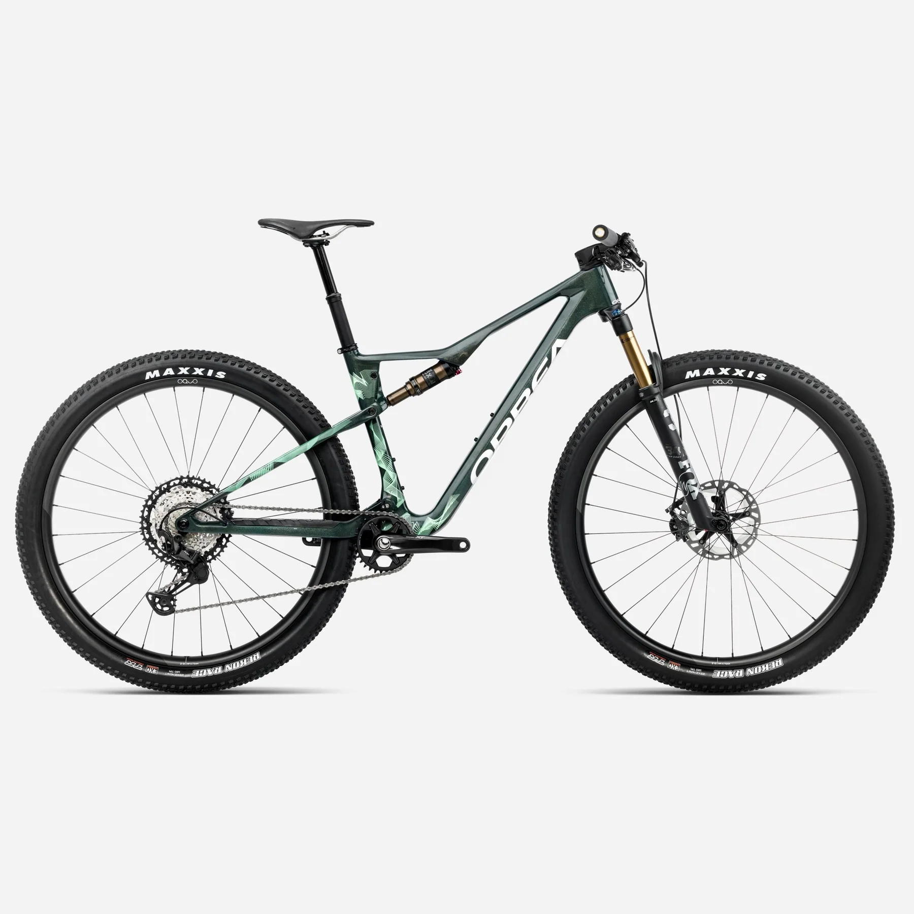 Orbea Oiz M-Pro Factory Team - Green Forest
