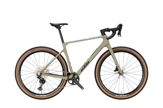 KTM Gravellator Elite 2027 bici gravel colore Cargo Green Matt verde opaco