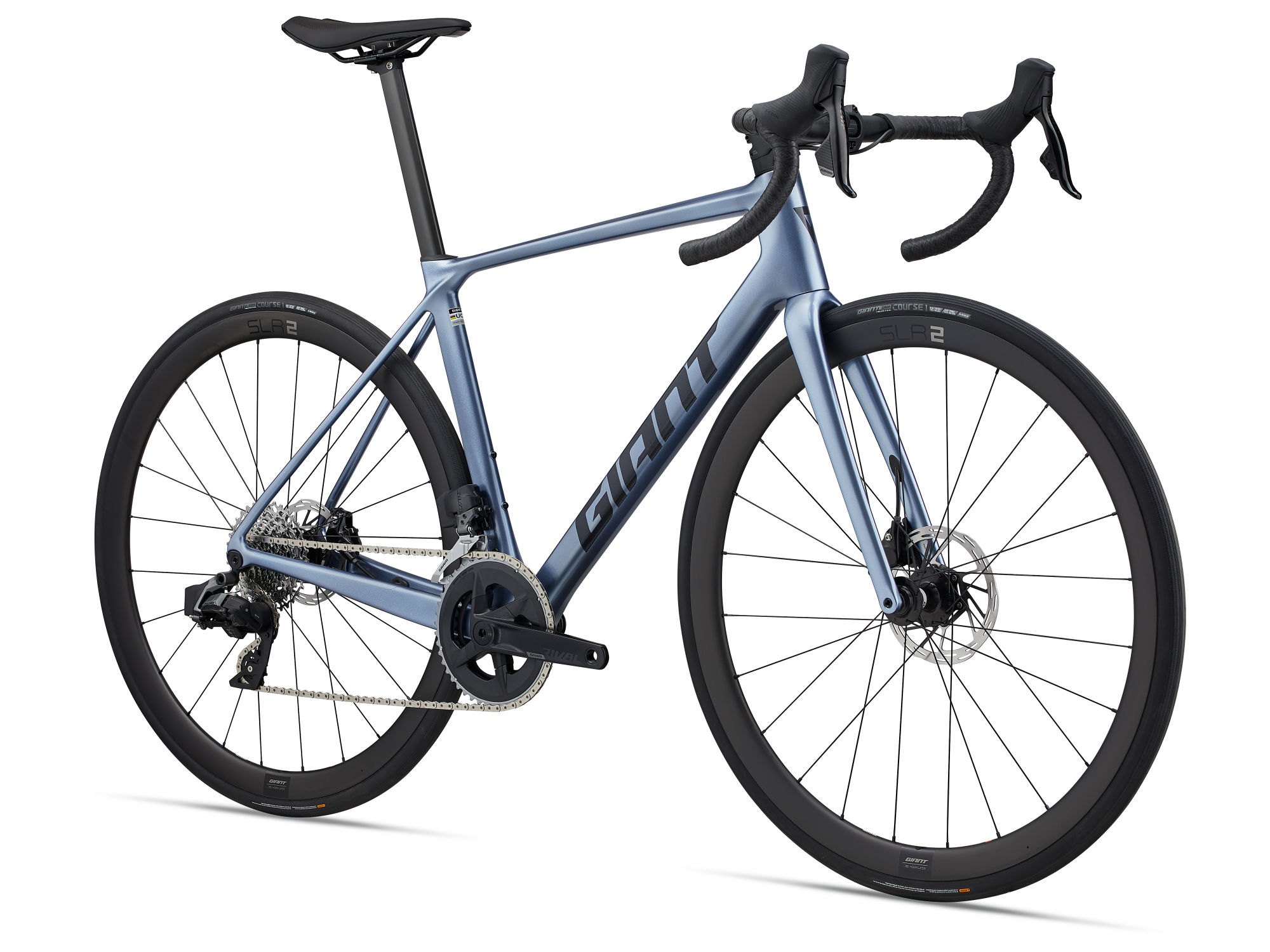 Giant Tcr Advanced Pro 0 AXS 2025 - Frost Silver - immagine 2