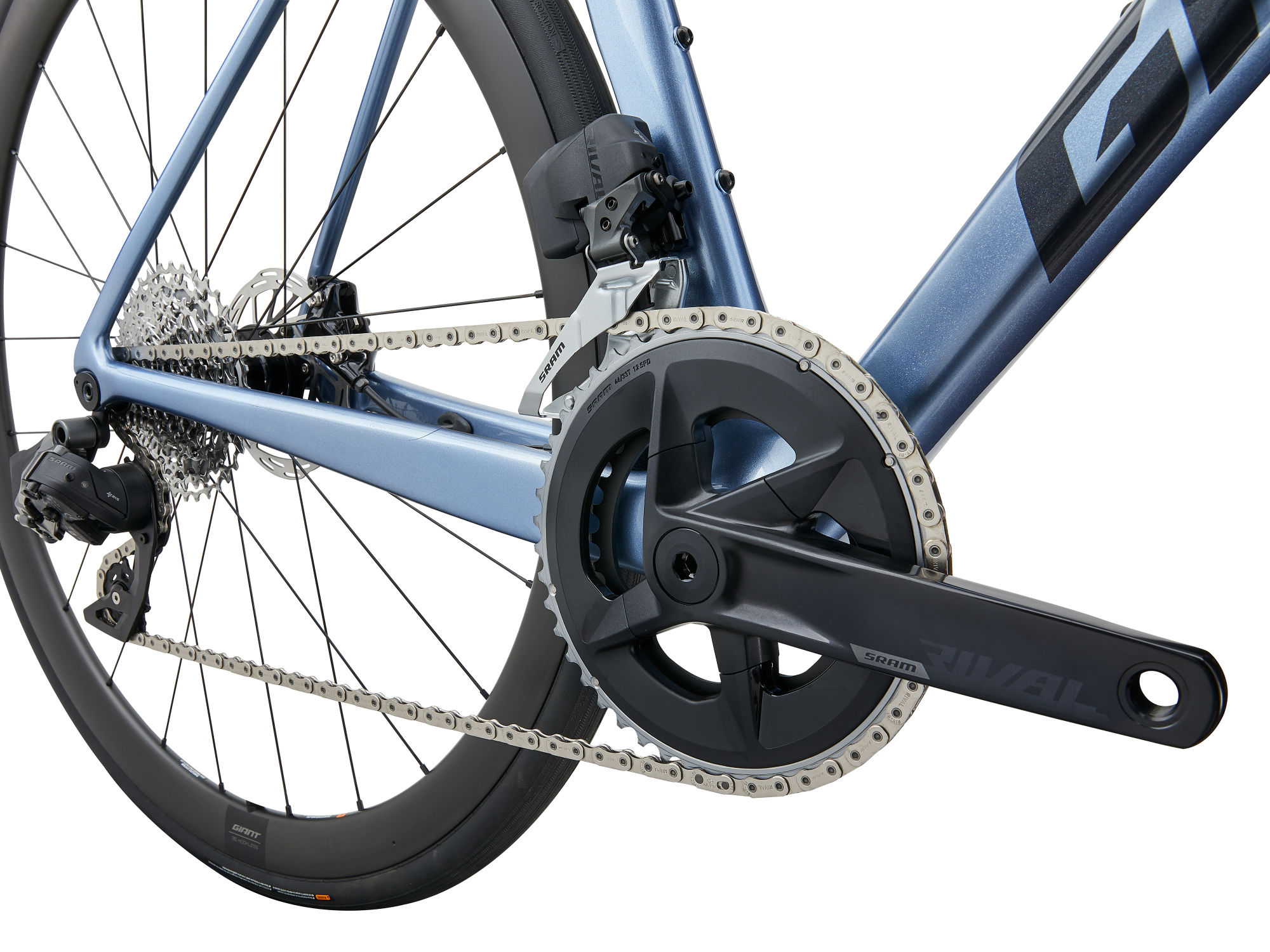 Giant Tcr Advanced Pro 0 AXS 2025 - Frost Silver - immagine 3