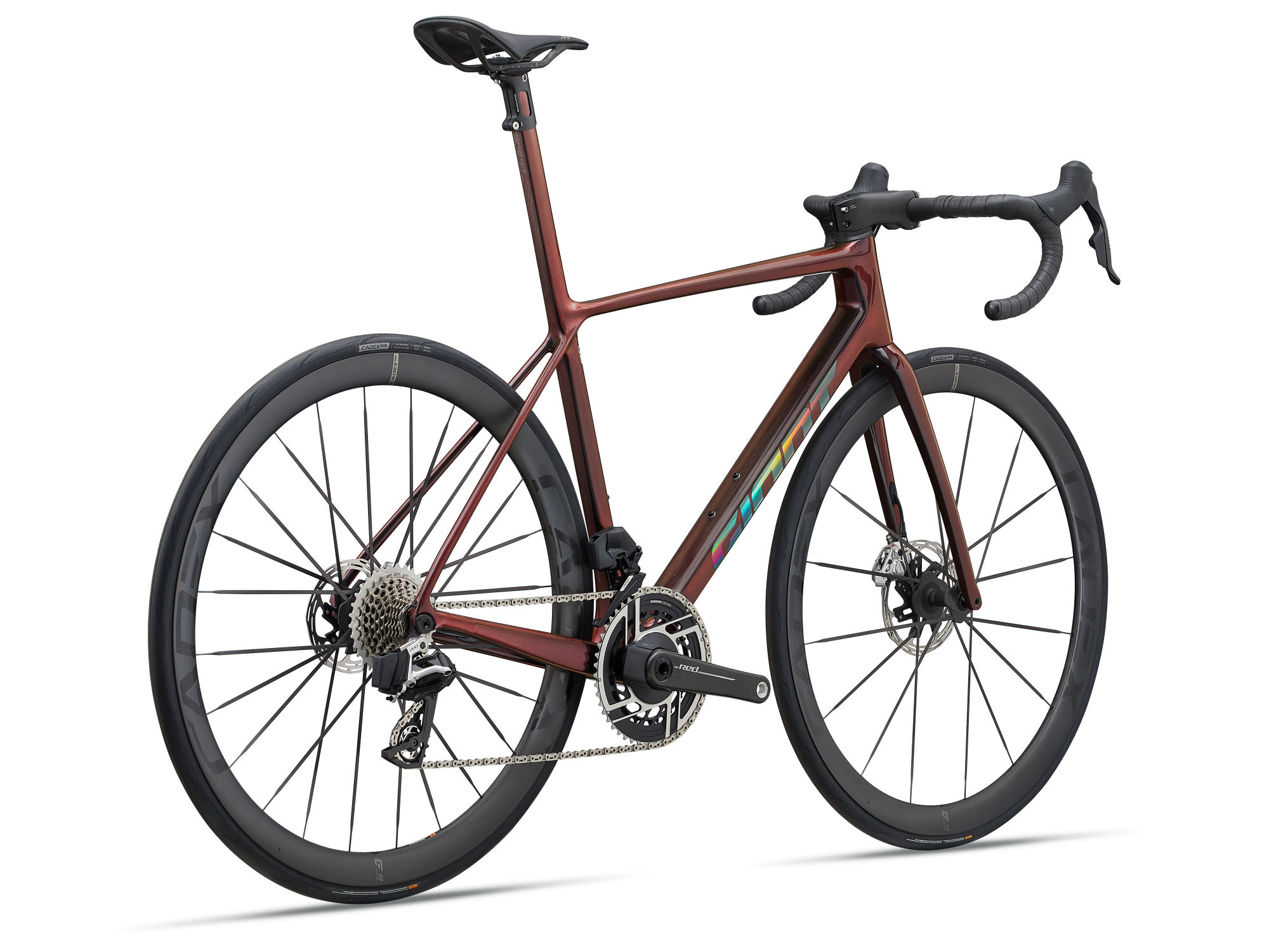 Giant Tcr Advanced SL 0 Red 2025 - Black Lava - immagine 2