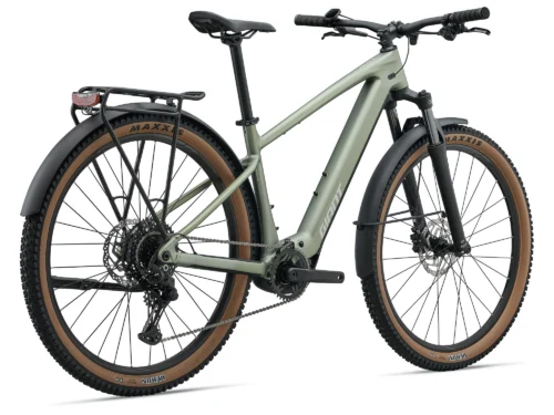 Giant Talon E+ 2 EX 2027 e-MTB trekking colore Frost Fern verde - vista retro