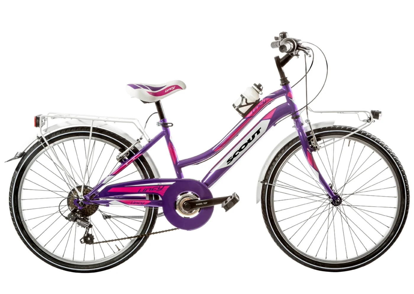 Scout MTB Lincy 6V bici da bambina 24 pollici